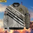 Premium Custom US Army Veteran Bomber Jacket VPVC805210, Gifts For US Army Veteran, Gifts On Father's Day, Veterans Day.