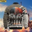 Premium Custom US Army Veteran Bomber Jacket VPVC805210, Gifts For US Army Veteran, Gifts On Father's Day, Veterans Day.