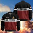 Premium Custom US Veteran Bomber Jacket VPVC805307, Gifts For US Veteran, Gifts On Father's Day, Veterans Day.