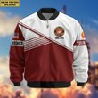 Premium Custom USMC Veteran Bomber Jacket VPVC805903, Gifts For US Marine Veteran, Gifts On Father's Day, Veterans Day.