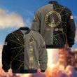 Premium Custom US Army National Guard Veteran Bomber Jacket VPVC806008, Gifts For Army National Guard Veteran, Gifts On Father's Day, Veterans Day.