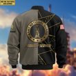 Premium Custom US Army National Guard Veteran Bomber Jacket VPVC806008, Gifts For Army National Guard Veteran, Gifts On Father's Day, Veterans Day.
