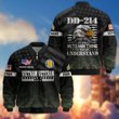 Premium Custom Vietnam Veteran Bomber Jacket VPVC808006, Gifts For Vietnam Veteran, Gifts On Father's Day, Veterans Day.