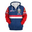 Premium Custom US Army Zip Up Hoodie VPVC609531, Gifts For Army Veteran, Gifts For Veterans Day.