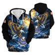 Premium Custom US Seabees Zip Up Hoodie VPVC609579, Gifts For Seabees Veteran, Gifts For Veterans Day.