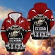 Premium Proud Parent Of A US Marine Zip Up Hoodie DPVC261011