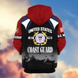 Premium USMC, USCG Zip Up Hoodie DPVC271010