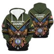 Premium Custom Army National Guard Zip Up Hoodie VPVC609628, Gifts For Army National Guard Veteran, Gifts For Veterans Day.