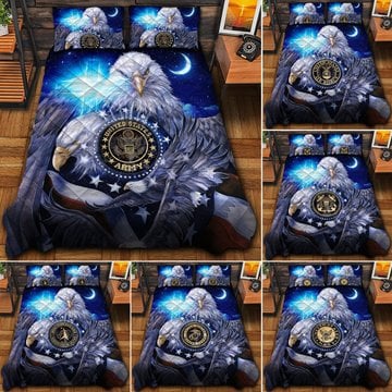 Premium Multiple US Military Services Veteran Bedding Set PVC091104