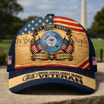 Premium US Veterans Baseball Hats CPHN300711, Gifts for US Veterans, Gifts on Veterans Day, Father's Day.