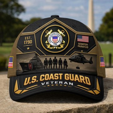 Premium US Veterans Baseball Hats CPHN210811, Gifts for US Veterans, Gifts on Veterans Day, Father's Day.
