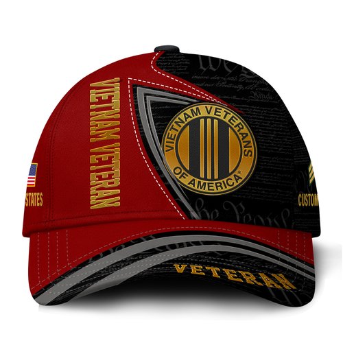 Premium Custom Vietnam Veteran Hat VPVC021436, Cap For Vietnam Veterans, Gifts For Veterans Day, Father's Day.