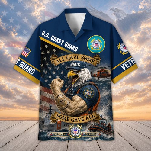 Premium US Veterans Hawaiian Shirt DPVC300701, Gifts For US Veterans, Gifts For Father's Day, Veterans Day.