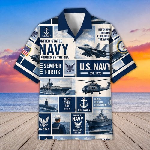 Premium US Veterans Hawaiian Shirt DPVC290702, Gifts For US Veterans, Gifts For Father's Day, Veterans Day.