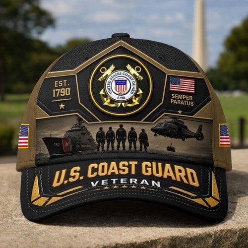 Premium US Veterans Baseball Hats CPHN210811, Gifts for US Veterans, Gifts on Veterans Day, Father's Day.