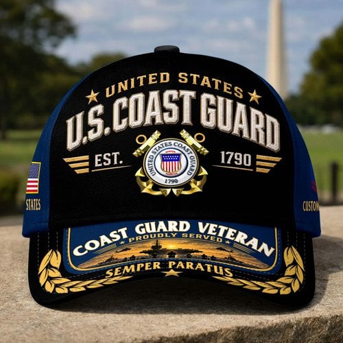 Premium Custom US Veterans Baseball Hats CPHN160911, Gifts for US Veterans, Gifts for Father's Day, Veterans Day.
