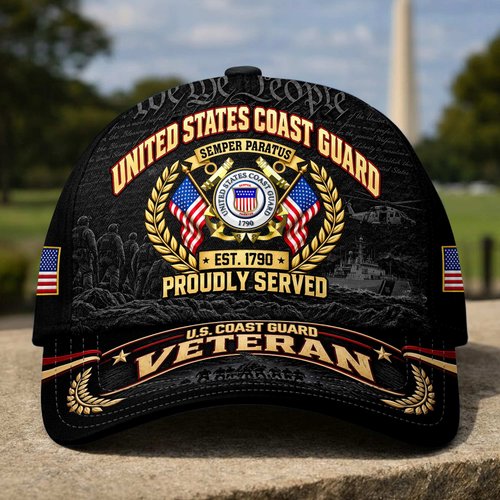 Premium US Veterans Baseball Hats CPHN021012, Gifts For US Veterans, Gifts For Veterans Day, Father's Day.