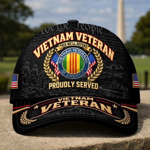 Premium US Veterans Baseball Hats CPHN021012, Gifts For US Veterans, Gifts For Veterans Day, Father's Day.