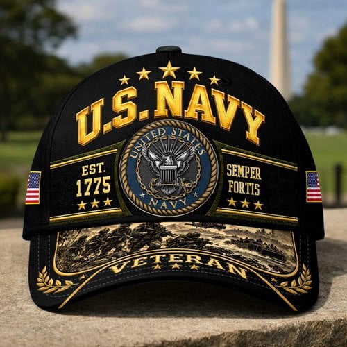 Premium US Veteran Baseball Hats CPHN081011, Gifts For US Veterans, Gifts For Veterans Day, Father's Day.