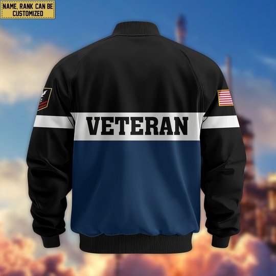 Premium Custom US Seabees Bomber Jacket VPVC805309, Gifts For Seabees Veteran, Gifts On Father's Day, Veterans Day.
