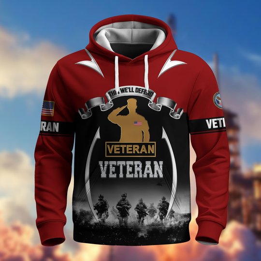 Premium US Veterans Hoodie CPVC290910, Gifts For US Veterans