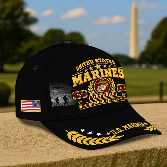 Premium US Veterans Baseball Hats BTTN191021, Gifts For US Veterans, Gifts For Veterans Day, Father's Day.