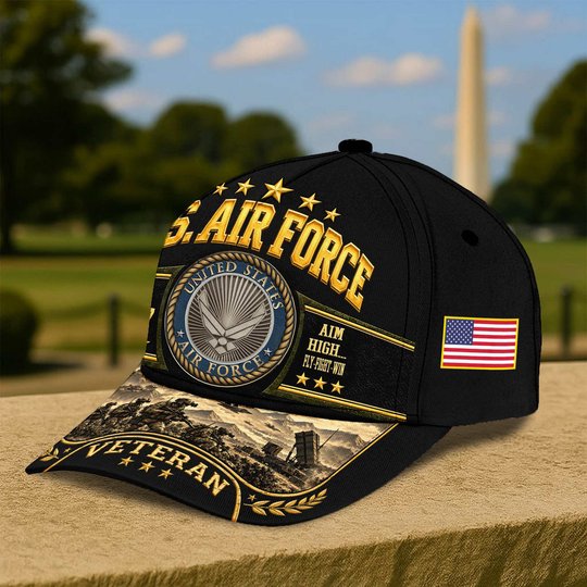 Premium US Veteran Baseball Hats CPHN081011, Gifts For US Veterans, Gifts For Veterans Day, Father's Day.
