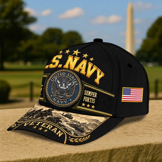 Premium US Veteran Baseball Hats CPHN081011, Gifts For US Veterans, Gifts For Veterans Day, Father's Day.