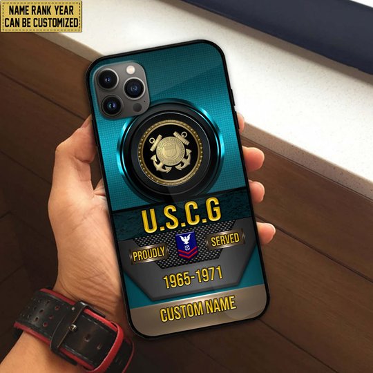 Premium Custom US Veteran Phone Case DPVC201010, Gifts For US Veterans, Gifts For Veterans Day, Father's Day.