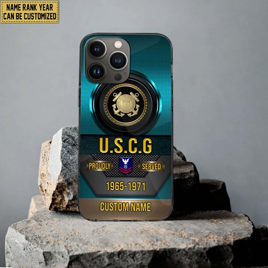 Premium Custom US Veteran Phone Case DPVC201010, Gifts For US Veterans, Gifts For Veterans Day, Father's Day.