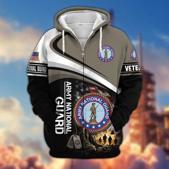Premium US Veteran Zip Up Hoodie CPHN161011, Gifts For US Veterans, Gifts For Veterans Day.
