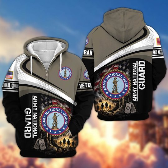 Premium US Veteran Zip Up Hoodie CPHN161011, Gifts For US Veterans, Gifts For Veterans Day.