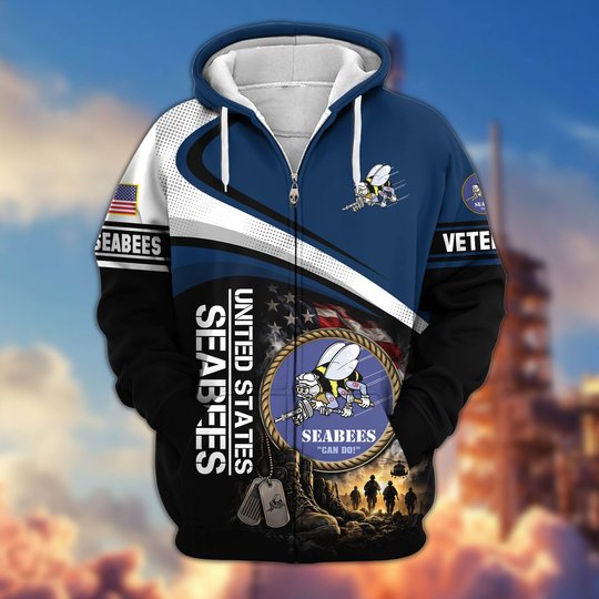 Premium US Veteran Zip Up Hoodie CPHN161011, Gifts For US Veterans, Gifts For Veterans Day.