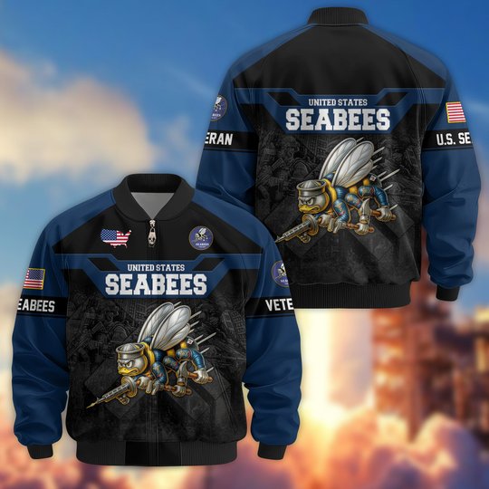 Premium US Veteran Bomber Jacket DPVC211001, Waterproof Windbreaker Coat, US Veteran Gift, Veterans Day Gift.