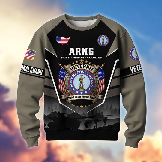 Premium US Veterans Sweatshirt ATTN130126, Gifts For US Veterans, Gifts On Father's Day, Veterans Day.