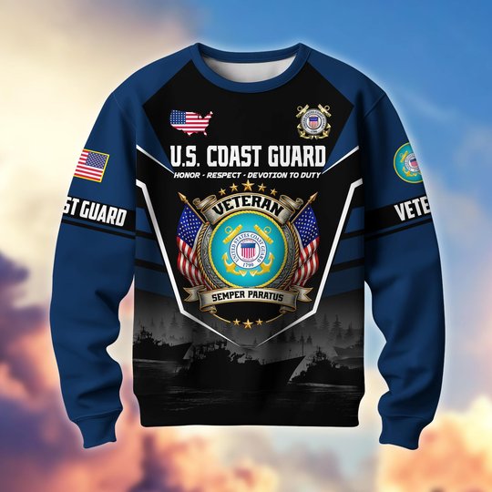 Premium US Veterans Sweatshirt ATTN130126, Gifts For US Veterans, Gifts On Father's Day, Veterans Day.
