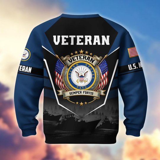 Premium US Veterans Sweatshirt ATTN130126, Gifts For US Veterans, Gifts On Father's Day, Veterans Day.