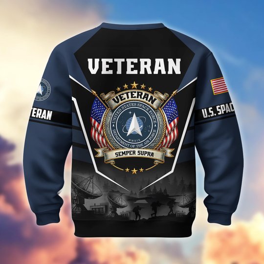 Premium US Veterans Sweatshirt ATTN130126, Gifts For US Veterans, Gifts On Father's Day, Veterans Day.