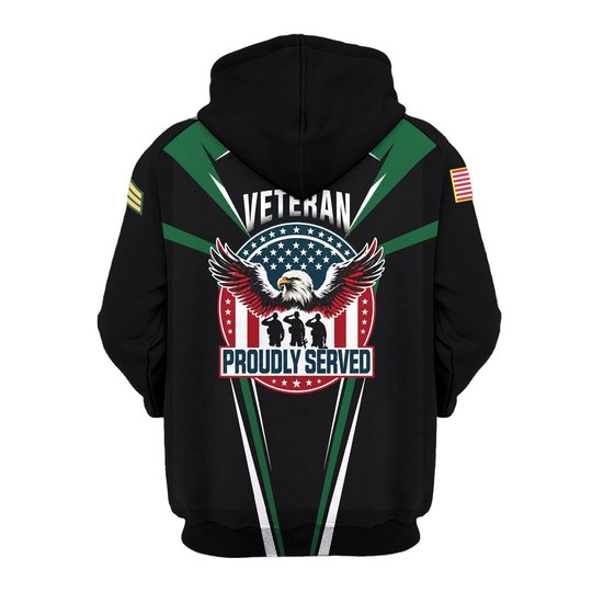 Premium Custom Army National Guard Zip Up Hoodie VPVC609608, Gifts For Army National Guard Veteran, Gifts For Veterans Day.