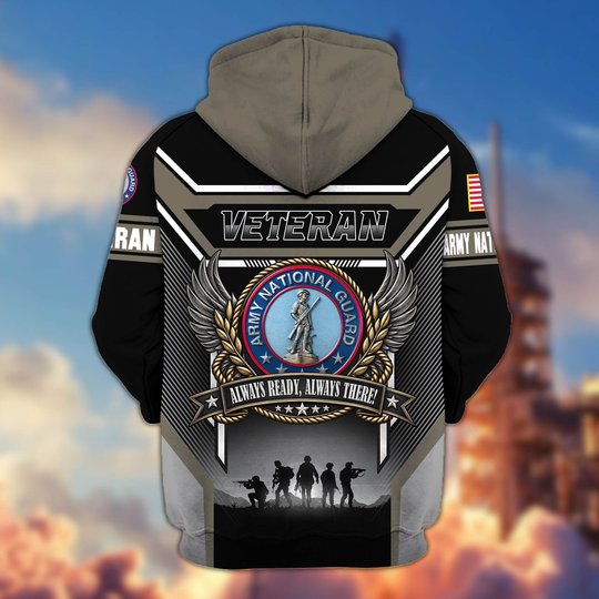 Premium US Veteran Zip Up Hoodie CPHN211011, Gifts For US Veterans, Gifts For Veterans Day.