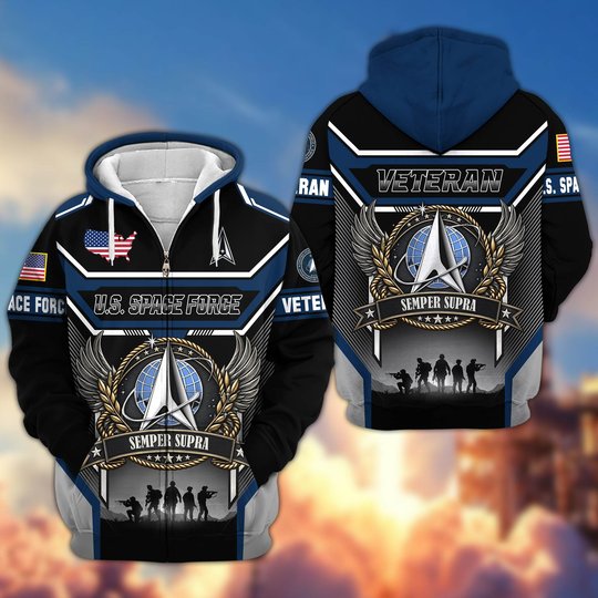 Premium US Veteran Zip Up Hoodie CPHN211011, Gifts For US Veterans, Gifts For Veterans Day.