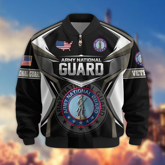 Premium US Veteran Bomber Jacket CPHN221011, Waterproof Windbreaker Coat, US Veteran Gift, Veterans Day Gift.