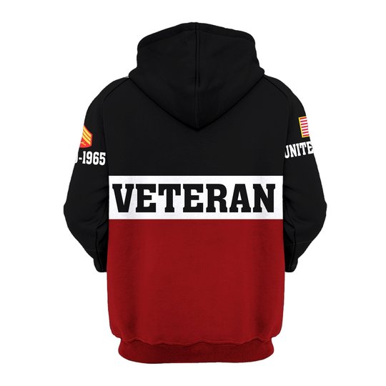 Premium Custom USMC Zip Up Hoodie VPVC609613, Gifts For Marine Veteran, Gifts For Veterans Day.