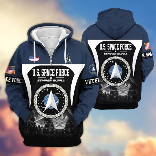 Premium US Veteran Zip Up Hoodie BTTN271022, Gifts For US Veterans, Gifts For Veterans Day.