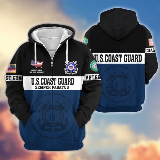 Premium US Veteran Zip Up Hoodie DPVC291001, Gifts For US Veterans, Gifts For Veterans Day.