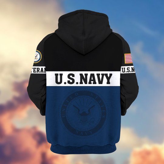 Premium US Veteran Zip Up Hoodie DPVC291001, Gifts For US Veterans, Gifts For Veterans Day.