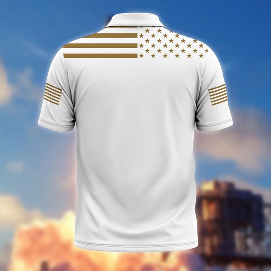 Premium Custom US Veteran Polo Shirt DPVC311010