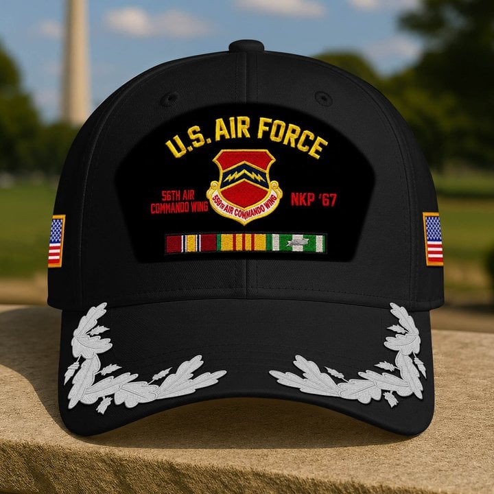 Premium Custom USAF Veteran Embroidered Cap DPVC291010