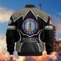 Premium US Veterans Bomber Jacket BPHN270811, Gifts For US Veterans, Gifts On Father's Day, Veterans Day.