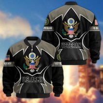 Premium US Veterans Bomber Jacket BPHN270811, Gifts For US Veterans, Gifts On Father's Day, Veterans Day.